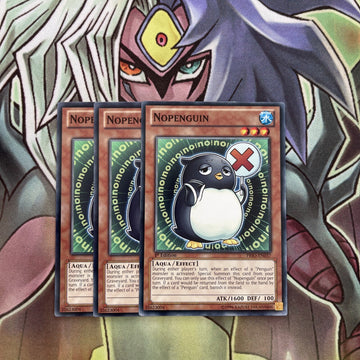 PRIO-EN037 x3 Nopenguin Common Excellent Condition Yugioh