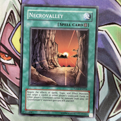 TU02-EN014 Necrovalley Common 1st Edition NM Yugioh Card