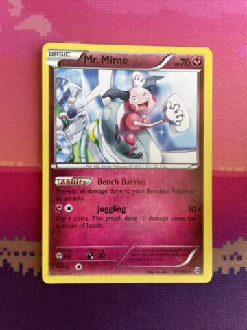 Pokemon Card Mr. Mime Breakthrough Rare 97/162 Near Mint