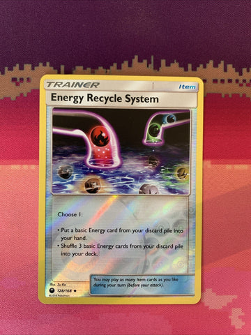 Pokemon Card Energy Recycle System Celestial Storm Reverse Holo 128/168 NM