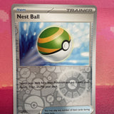 Pokemon Card Nest Ball Paldean Fates Reverse Holo Uncommon 084/091 Near Mint