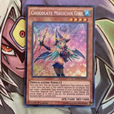 MVP1-ENS52 Chocolate Magician Girl Secret Rare 1st Edition NM Yugioh Card