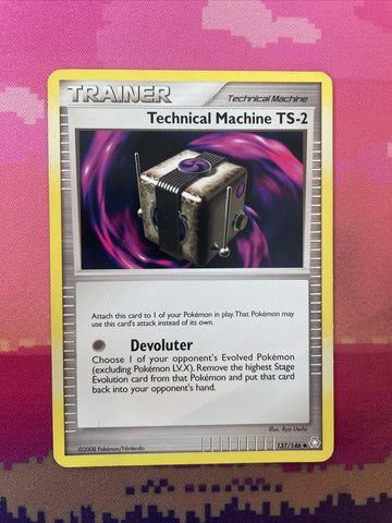 Pokemon Card Technical Machine TS-2 EX Legends Awakened 137/146 Near Mint