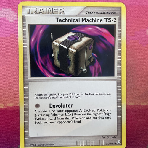 Pokemon Card Technical Machine TS-2 EX Legends Awakened 137/146 Near Mint
