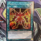 MYFI-EN010 Mathmech Equation Secret Rare 1st Edition NM Yugioh Card