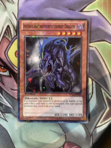 BP02-EN104 Interplanetarypurplythorny Dragon Mosaic 1st Edition NM Yugioh Card