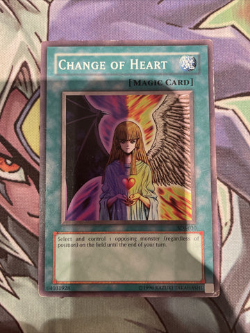 SDJ-030 Change Of Heart Common Varying Editions Excellent Yugioh Card