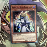 OP26-EN004 Absolute King Back Jack Super Rare Unlimited Edition NM Yugioh Card