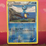Pokemon Card Dewott Steam Siege Reverse Holo 31/114 Near Mint