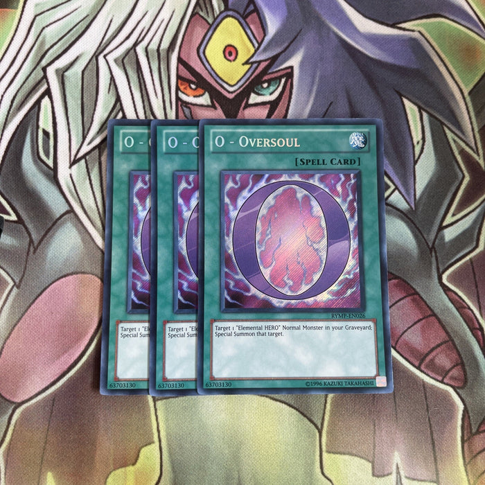 RYMP-EN026 x3 O - Oversoul Secret Rare Excellent Conditon Yugioh