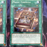 GLD4-EN044 x3 Magic Formula common LIMITED EDITION playset Yugioh