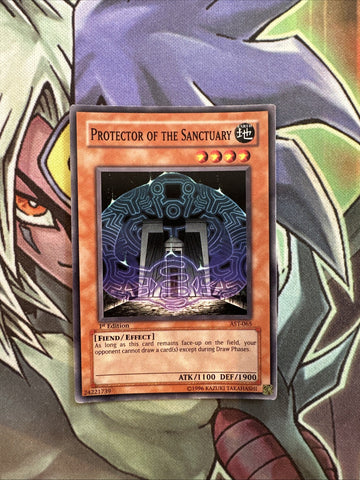 AST-065 Protector Of The Sanctuary Common 1st Edition NM Yugioh Card