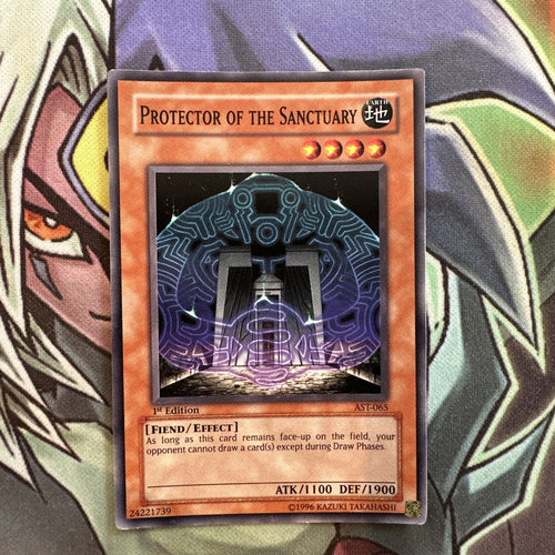 AST-065 Protector Of The Sanctuary Common 1st Edition NM Yugioh Card
