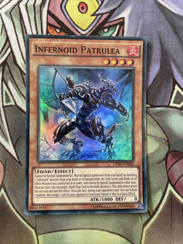 OP01-EN005 Infernoid Patrulea - Super Rare NM Yugioh Card