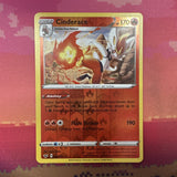Pokemon Card Cinderace Sword & Shield Reverse Holo Rare 034/202 Near Mint