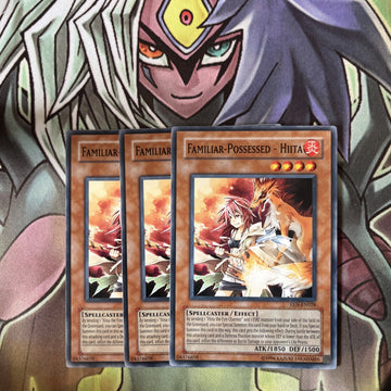 EEN-EN028 x3 Familiar-Possessed - Hiita Common Excellent Condition Yugioh