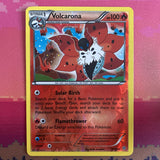Pokemon Card Volcarona Lost Origin Reverse Holo Rare 17/98 Near Mint