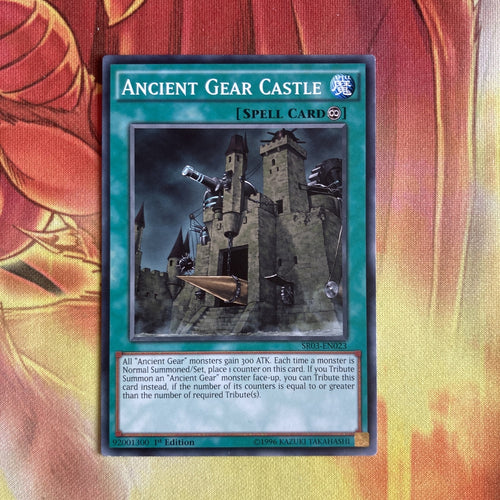 SR03-EN023 ANCIENT GEAR CASTLE Yugioh