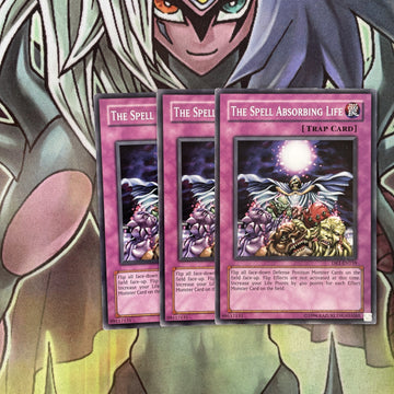 DR1-EN159 x3 The Spell Absorbing Life Common Excellent Condition Yugioh