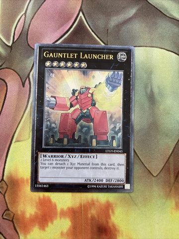 LTGY-EN045 Yugioh Gauntlet launcher unl edition Ultimate rare