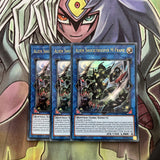 DUOV-EN003 x3 Alien Shocktrooper M-Frame Ultra Rare Excellent Condition Yugioh