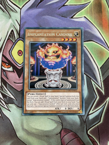 CYHO-EN012 Impcantation Candoll Rare UNL Edition NM Yugioh Card