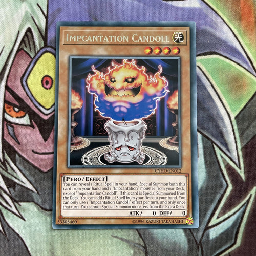 CYHO-EN012 Impcantation Candoll Rare UNL Edition NM Yugioh Card