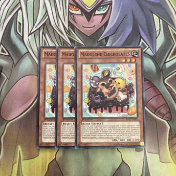 JOTL-EN099 x3 Madolche Chickolates Common Excellent Condition Yugioh