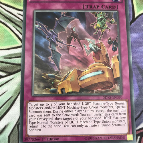 SDKS Union Scramble Common Yugioh