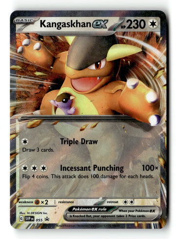 Pokemon Card Kangaskhan ex - Holo LP SV: Scarlet & Violet Promo Cards 055