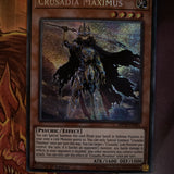 MP19-EN081 Crusadia Maximum Prismatic Secret Rare 1st Edition NM Yugioh Card