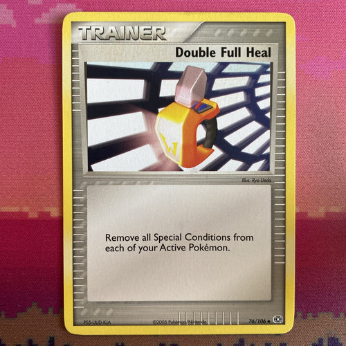 Pokemon Card Double Full Heal EX Sandstorm Uncommon 76/106 Near Mint