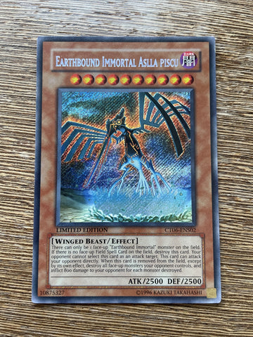 CT06-ENS02 Earthbound Immortal Aslla Piscu - - Light Play Yugioh Card