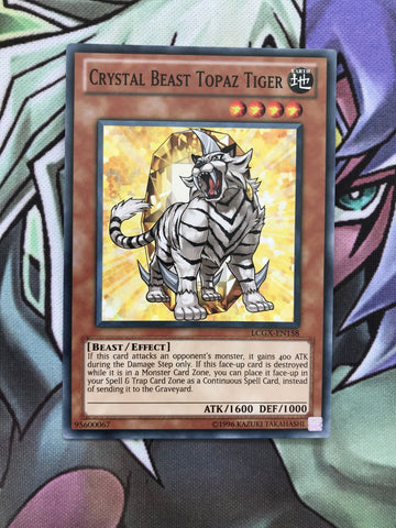 LCGX-EN158 YUGIOH CARD: Crystal Beast Topaz Tiger Common PACK FR