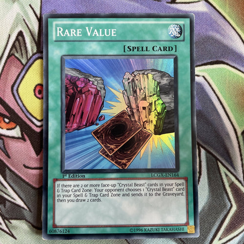 LCGX-EN164 Rare Value Super Rare 1st Edition NM Yugioh Card