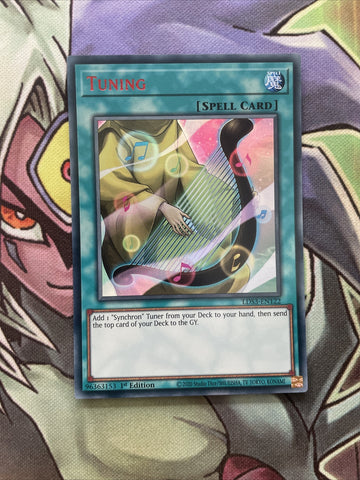 LDS3-EN122 Tuning Red Rare 1st Edition NM Yugioh Card