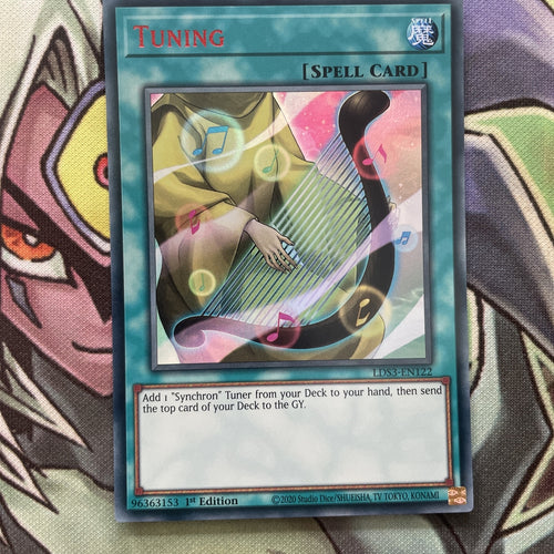 LDS3-EN122 Tuning Red Rare 1st Edition NM Yugioh Card
