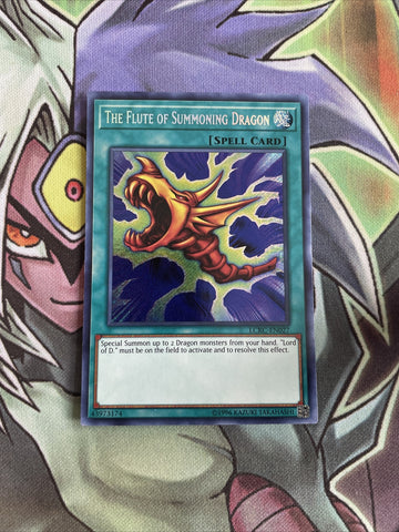 LCKC-EN027 The Flute Of Summoning Dragon Secret Rare UNL Edition NM Yugioh Card