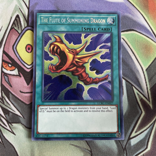 LCKC-EN027 The Flute Of Summoning Dragon Secret Rare UNL Edition NM Yugioh Card