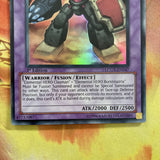 LCGX-EN047 YuGiOh Elemental Hero Rampart Blaster Super Rare 1st edition Card NM