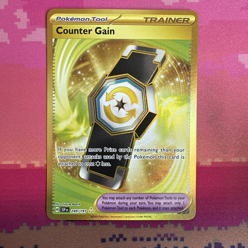 Pokemon Card Counter Gain 249/191 Hyper Rare Surging Sparks Near Mint