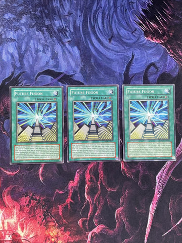 DP04-EN023/LEDD-ENB17 Yugioh 3x Future Fusion (Mixed)