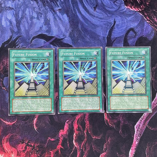 DP04-EN023/LEDD-ENB17 Yugioh 3x Future Fusion (Mixed)