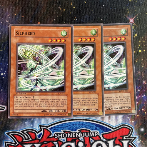 IOC-022 x3 Silpheed Common Playset Yugioh