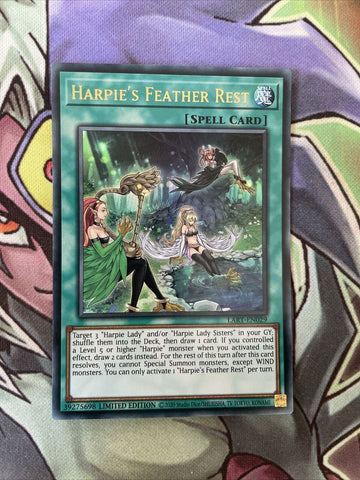 LART-EN029 Harpie's Feather Rest Ultra Rare Limited Edition NM Yugioh Card