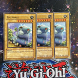 IOC-004 x3 Big Koala Common Playset Yugioh