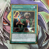 PGL3-EN080 Reasoning Gold Rare 1st Edition NM Yugioh Card