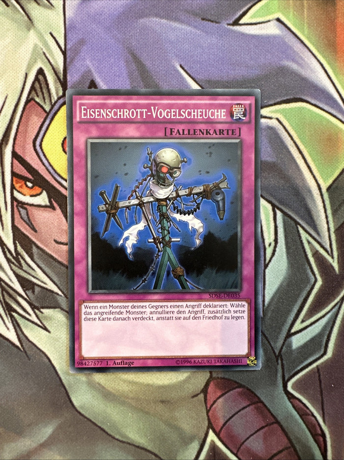 SDSE-EN035 Scrap Iron Scarecrow GERMAN Common 1st Edition NM Yugioh Card