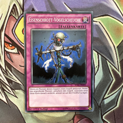SDSE-EN035 Scrap Iron Scarecrow GERMAN Common 1st Edition NM Yugioh Card