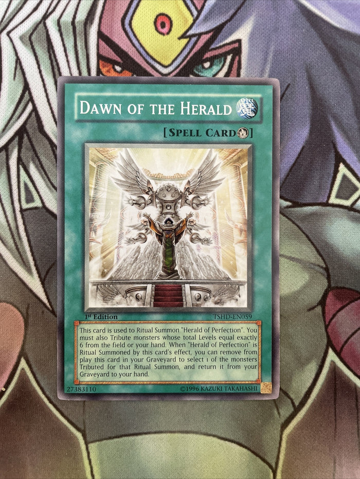 TSHD-EN059 Dawn Of The Herald Common 1st Edition NM Yugioh